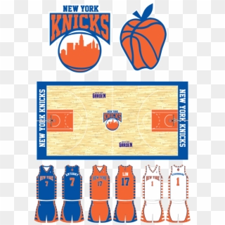 Newyorkknicks-1 - New Nba Concept Logos, HD Png Download