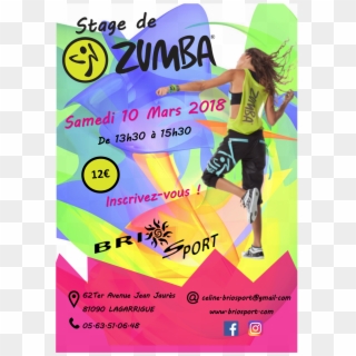 Affiche-zumba - Flyer, HD Png Download