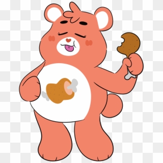 Care Bear-sona I Did For Fun Her Name Is Hungry Bear, - Hungry Care Bear, HD Png Download