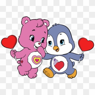 Care Bears And Cousins Clip Art Cartoon Clip Art - Care Bear Cousins Cozy Heart Penguin, HD Png Download
