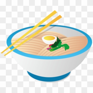 Shrimp Roe Noodles Kal-guksu Instant Noodle Korean - Chinese Food Vector, HD Png Download