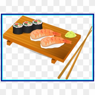 Best Digital Eps Png Chinese Food Set Clipart Vector - Sushi Clip Art, Transparent Png