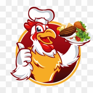 Cartoon Chinese Food - Chicken Chef Logo Png, Transparent Png