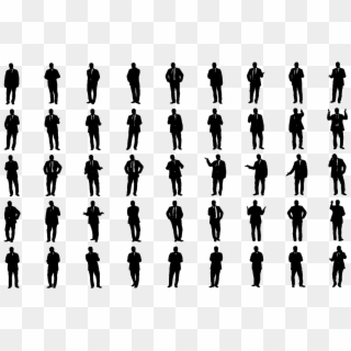 People Silhouettes Png - Cut Out People Silhouette, Transparent Png