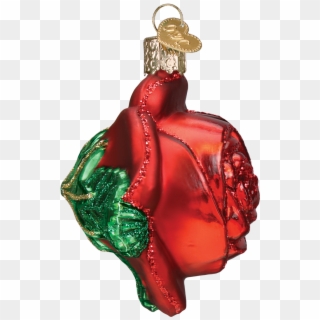Red Rose Glass Ornament, 3\ - Locket, HD Png Download