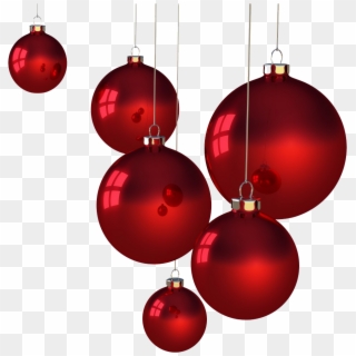 Christmas Baubles, Christmas Fashion, Red Christmas, - Christmas Baubles Png, Transparent Png