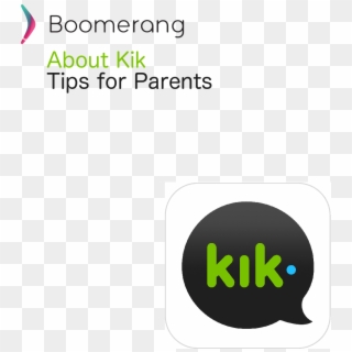 About Kik Gotchas And Tips For Parents - Black And White, HD Png Download