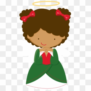 Christmas Angel * - African American Happy 5th Birthday Girl, HD Png Download