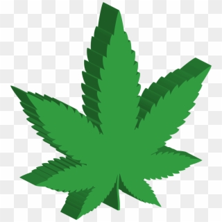 Medium Image - 3d Marijuana Leaf, HD Png Download