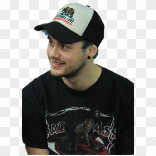 Michael Clifford Png - Ashton Irwin In Black Aesthetic, Transparent Png