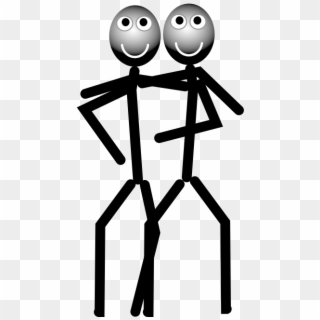This Free Icons Png Design Of Stickman With Friend, Transparent Png