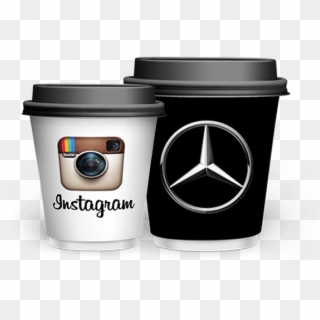 Paper Coffee Cup Png - Mercedes Benz, Transparent Png