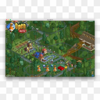Roller Coaster Tycoon Was Originally Developed By Chris - Open Rct2, HD Png Download