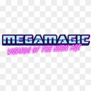 Logo - Megamagic Wizards Of The Neon Age Png, Transparent Png