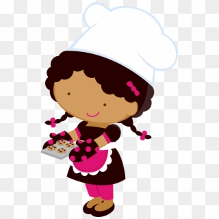 Graphic Royalty Free Stock Girl Oh My Fiesta For Ladies - Little Chef Clipart Png, Transparent Png
