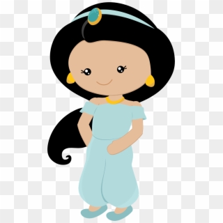 Brave Clipart Little Boy - Princesas Disney Baby Jasmine, HD Png Download