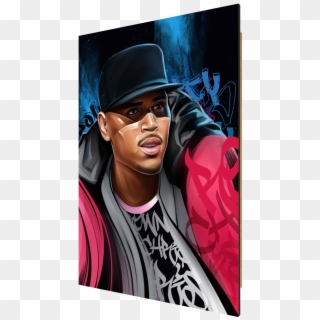 Chris Brown - Illustration, HD Png Download