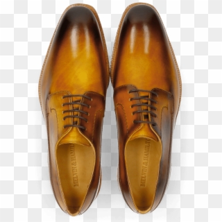 Derby Shoes Chris 1 Yellow Shade Brown Micro Mattone - Ammunition, HD Png Download