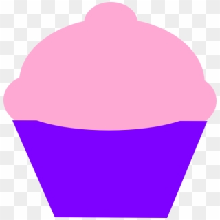 Pink And Curple Cupcake Svg Clip Arts 594 X 601 Px, HD Png Download