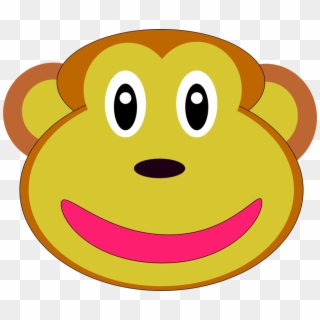 Smiley Gorilla Monkey Computer Icons Primate - Clip Art, HD Png Download