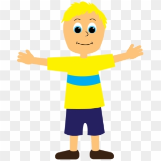 Omk Is Now Working With Illustrator Brian Rees To Update - Boy Cartoon With Yellow Hair, HD Png Download