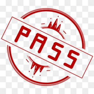 Pass Red Seal Border Png And Psd - Graphic Design, Transparent Png