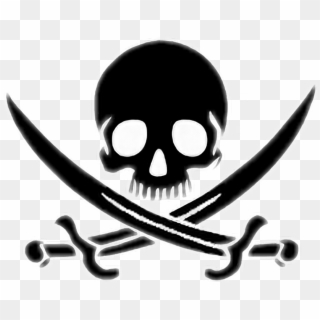 Ftestickers Pirate Skull Sword Pirate - Cyprus High School Logo, HD Png Download