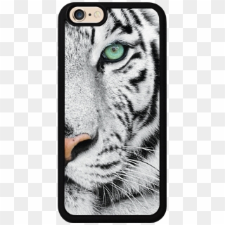 White Tiger Face Case - White Tigers With Green Eyes, HD Png Download