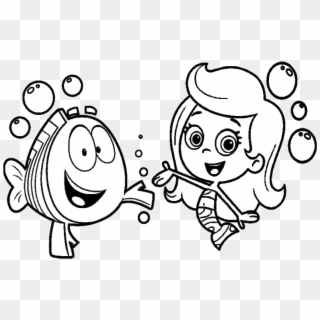 Bubble Guppies Printable Coloring Pages, HD Png Download