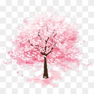 #sakura #tree #sticker - Cartas Feitas Yugioh, HD Png Download