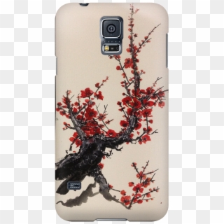 Sakura Cell Phone Case By Meimei Tran - Iphone, HD Png Download