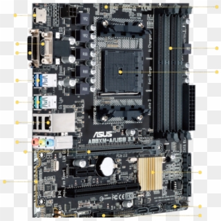 Motherboard Clipart Mother Board - Asus A88xm A 3.1, HD Png Download