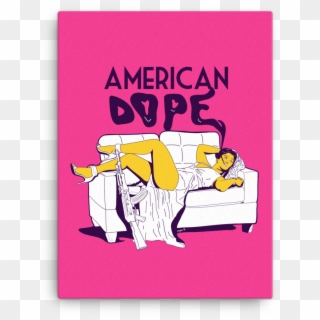American Dope Mockup Wall Wall - Dope, HD Png Download