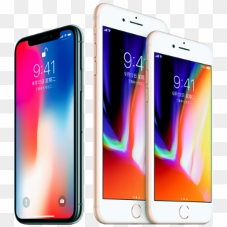 Iphone 8 And Iphone X, HD Png Download