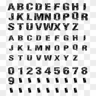Font Characters - Super Mario World Font Numbers, HD Png Download