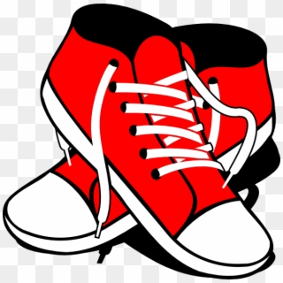 Sneaker - Red Shoes Clip Art, HD Png Download