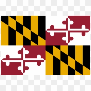 Download Svg Download Png - Maryland State Flag Free, Transparent Png