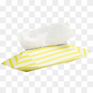 Hay Gem Tissue Box Yellow Stripe - Pillow, HD Png Download