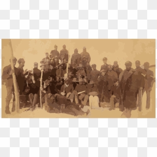 This Free Icons Png Design Of Buffalo Soldiers1, Transparent Png