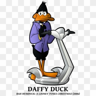Skiing Clipart Daffy Duck - Bah Humduck A Looney Tunes Christmas Daffy Duck, HD Png Download