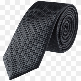 5cm Textured Tie - Mens Textured Black Tie, HD Png Download