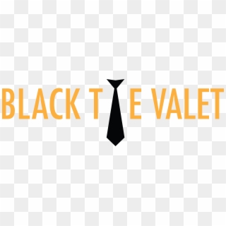 Black Tie Valet - Sign, HD Png Download
