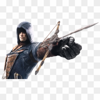Ac Unity Arno Hidden Blade Render - Assassin's Creed Wrist Crossbow, HD Png  Download - 1024x539(#1261696) - PngFind