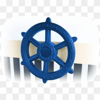 Blue Ship's Wheel - Circle, HD Png Download