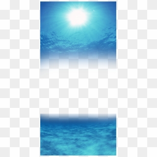 Light Sea Reflection Halo Free Transparent Image Hd - Sea Reflection Png, Png Download