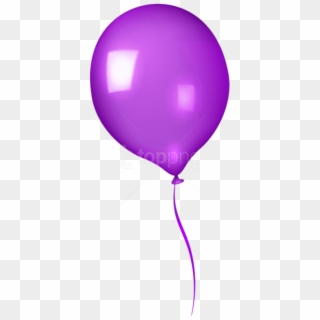 Free Png Purple Balloon Png Images Transparent - Purple Balloons Transparent Background, Png Download