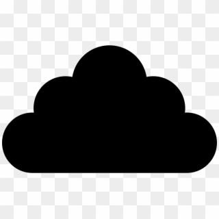 Black Cloud Comments - Cloud Image Silhouette, HD Png Download