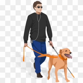 Accessibility - Dog Walking, HD Png Download