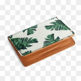 Dailyobjects Banana Leaf Watercolour Card Wallet Buy - Wallet, HD Png Download