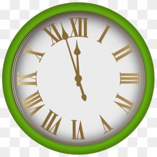 New Year Clock Png Clip Art Image - New Year Clock 2019 Png, Transparent Png
